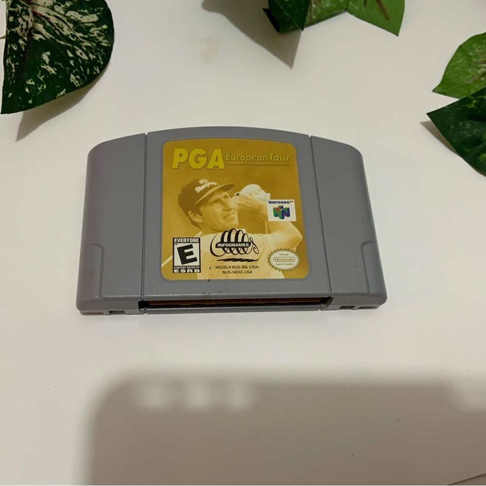 PGA European Tour n64 Authentic Cartridge Nintendo 64 - Tested G2